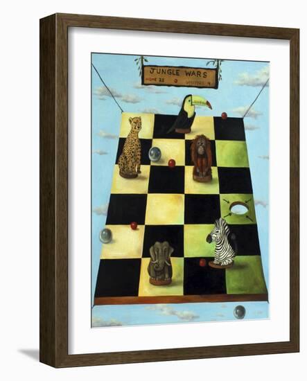 Jungle Wars-Leah Saulnier-Framed Giclee Print