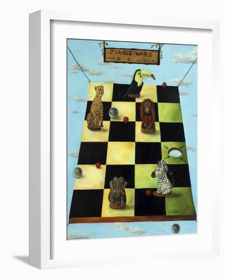 Jungle Wars-Leah Saulnier-Framed Giclee Print