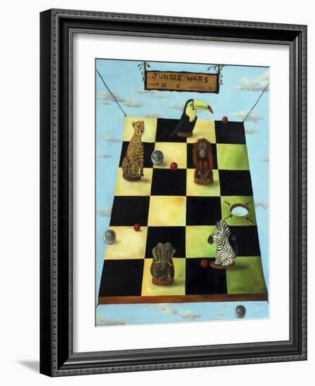 Jungle Wars-Leah Saulnier-Framed Giclee Print