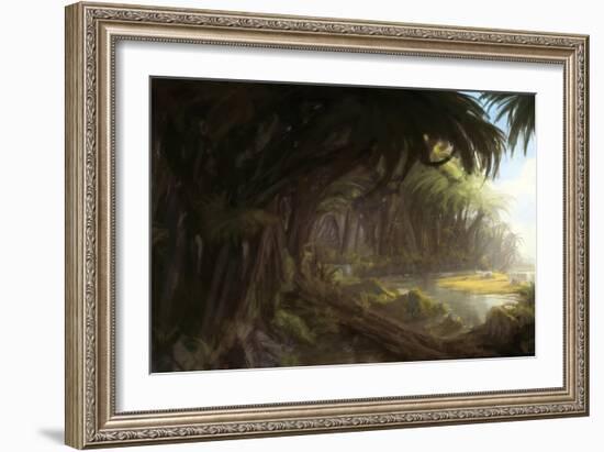 Jungle-Stephane Belin-Framed Art Print