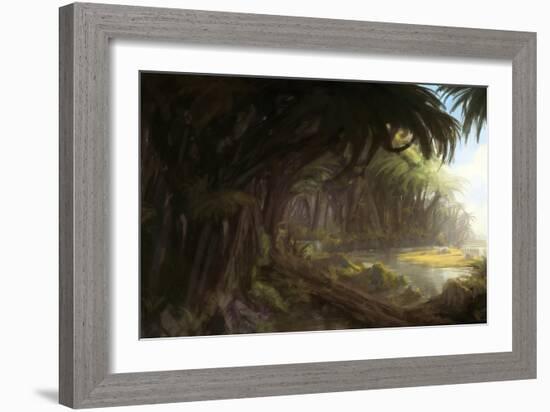 Jungle-Stephane Belin-Framed Art Print