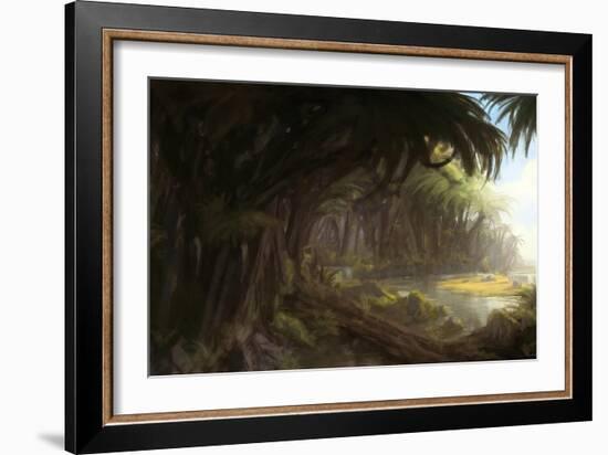 Jungle-Stephane Belin-Framed Art Print