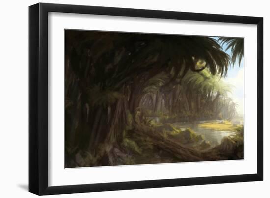 Jungle-Stephane Belin-Framed Art Print