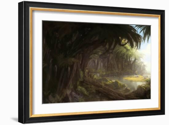 Jungle-Stephane Belin-Framed Art Print