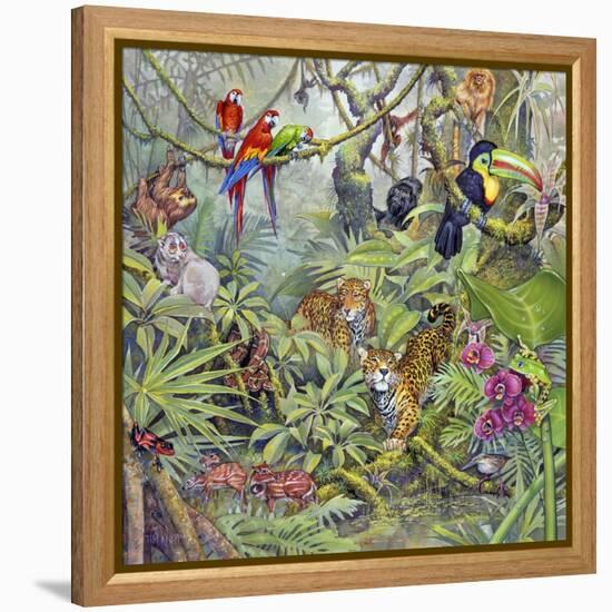 Jungle-Tim Knepp-Framed Premier Image Canvas