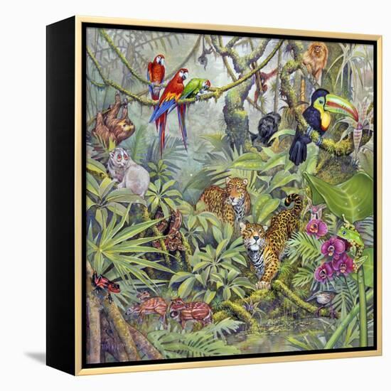 Jungle-Tim Knepp-Framed Premier Image Canvas