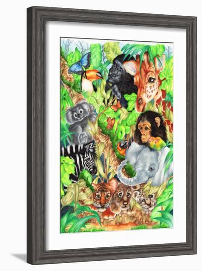 Jungle-Karen Middleton-Framed Giclee Print