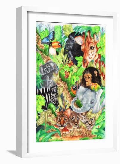 Jungle-Karen Middleton-Framed Giclee Print