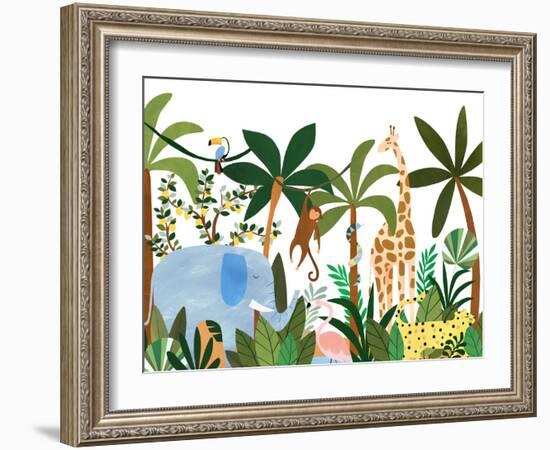 Jungle-Emily Kopcik-Framed Art Print