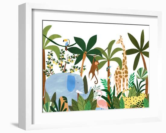 Jungle-Emily Kopcik-Framed Art Print