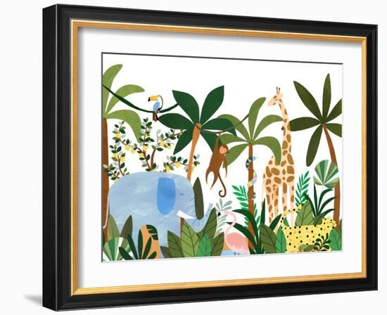 Jungle-Emily Kopcik-Framed Art Print