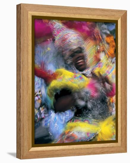 Junkanoo Fesitival, Providence Island, Bahamas, Caribbean-Peter Adams-Framed Premier Image Canvas