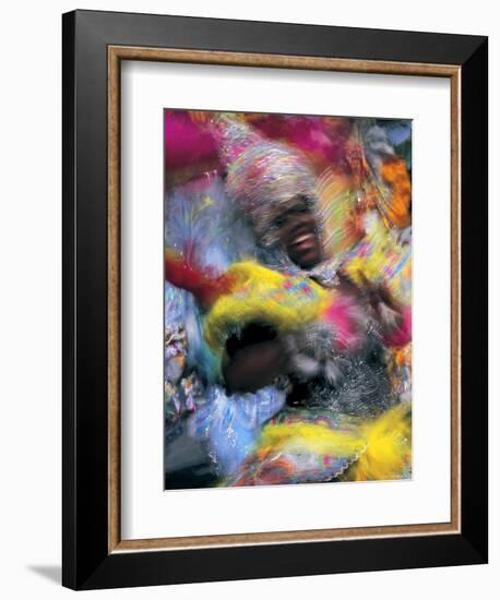 Junkanoo Fesitival, Providence Island, Bahamas, Caribbean-Peter Adams-Framed Photographic Print