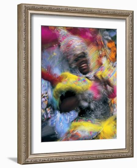 Junkanoo Fesitival, Providence Island, Bahamas, Caribbean-Peter Adams-Framed Photographic Print