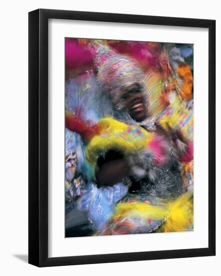 Junkanoo Fesitival, Providence Island, Bahamas, Caribbean-Peter Adams-Framed Photographic Print