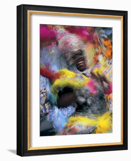 Junkanoo Fesitival, Providence Island, Bahamas, Caribbean-Peter Adams-Framed Photographic Print