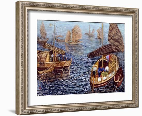 Junks, 1992-Komi Chen-Framed Giclee Print