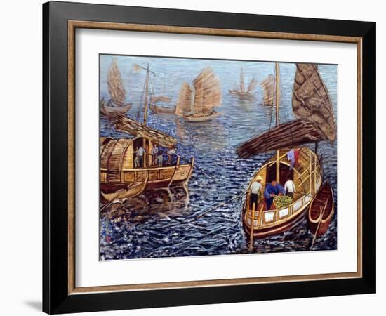 Junks, 1992-Komi Chen-Framed Giclee Print