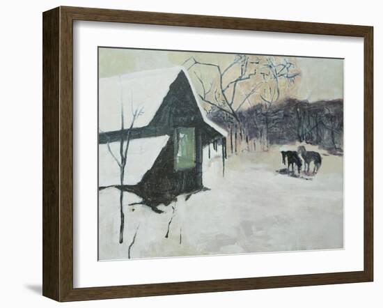 Junkyard Road, 2014-Anastasia Lennon-Framed Giclee Print