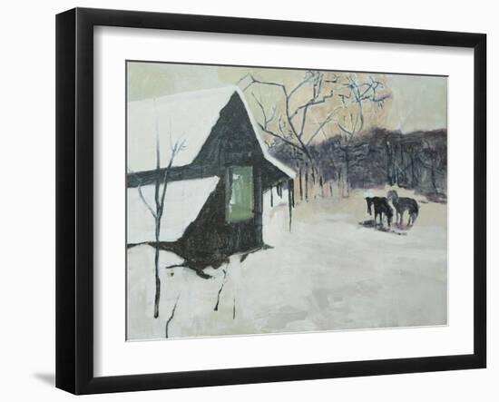 Junkyard Road, 2014-Anastasia Lennon-Framed Giclee Print