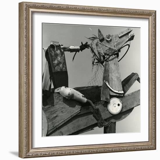 Junkyard Sculpture, c. 1950-Brett Weston-Framed Photographic Print