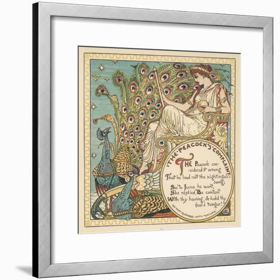 Juno and the Peacock-null-Framed Photographic Print