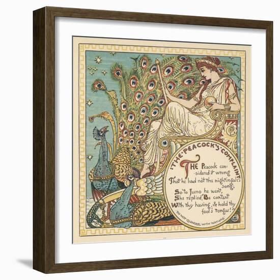 Juno and the Peacock-null-Framed Photographic Print