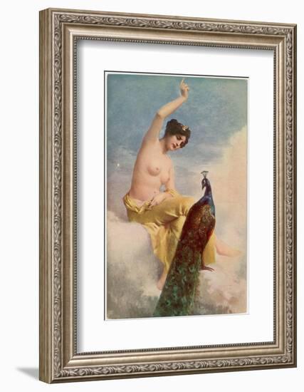 Juno and the Peacock-Jehanne Paris-Framed Photographic Print