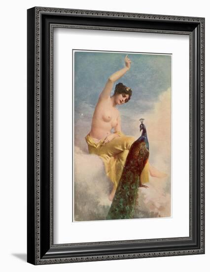 Juno and the Peacock-Jehanne Paris-Framed Photographic Print