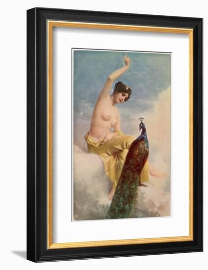 Juno and the Peacock-Jehanne Paris-Framed Photographic Print