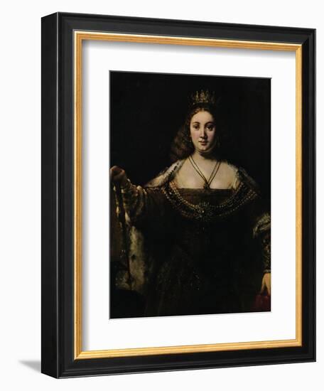 Juno, (C1662-6), 1937-Rembrandt van Rijn-Framed Giclee Print