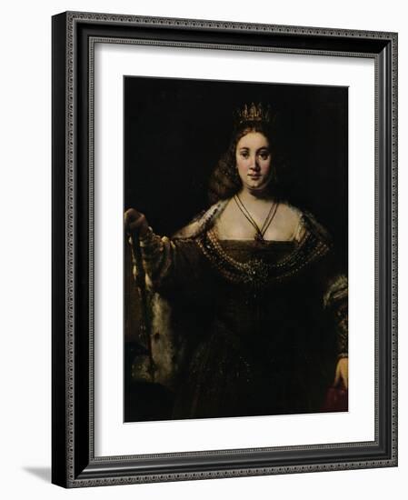 Juno, (C1662-6), 1937-Rembrandt van Rijn-Framed Giclee Print