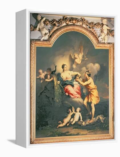 Juno Receives the Head of Argus (Oil)-Jacopo Amigoni-Framed Premier Image Canvas