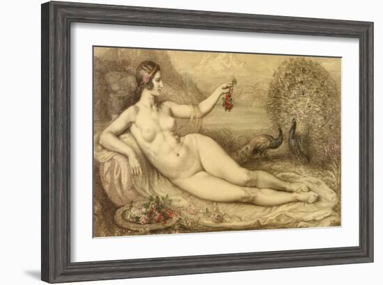 Juno-Armand Point-Framed Giclee Print