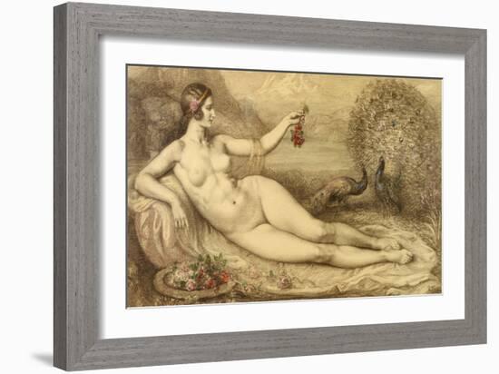 Juno-Armand Point-Framed Giclee Print