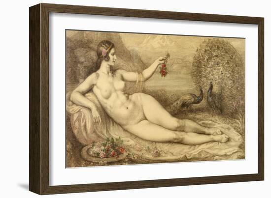 Juno-Armand Point-Framed Giclee Print