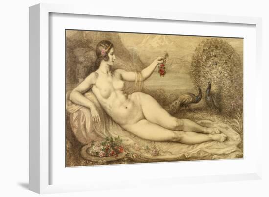 Juno-Armand Point-Framed Giclee Print