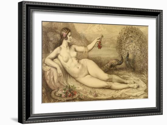 Juno-Armand Point-Framed Giclee Print