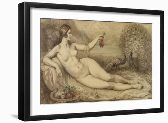 Juno-Armand Point-Framed Giclee Print