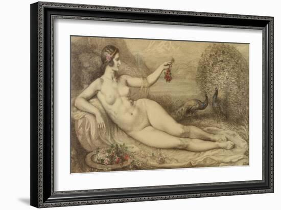 Juno-Armand Point-Framed Giclee Print