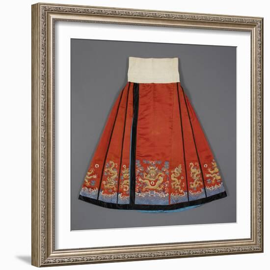 Jupe nuptiale de femme chinoise Han-null-Framed Giclee Print