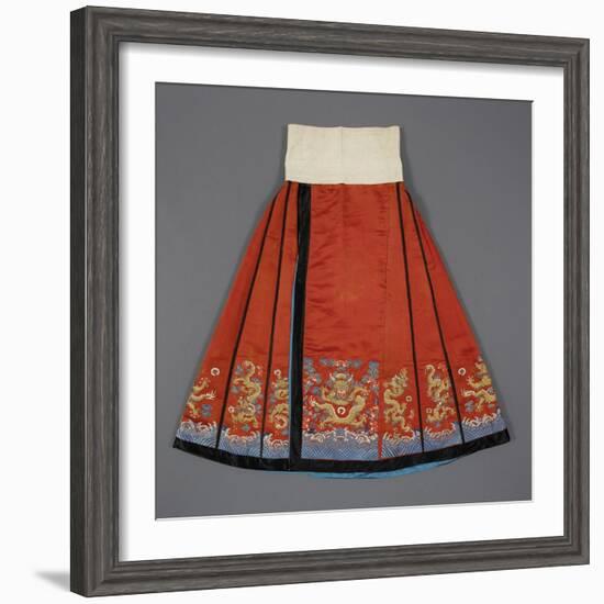 Jupe nuptiale de femme chinoise Han-null-Framed Giclee Print