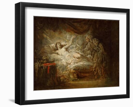 Jupiter and Aegina-Jean-Baptiste Greuze-Framed Giclee Print