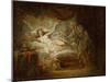 Jupiter and Aegina-Jean-Baptiste Greuze-Mounted Giclee Print