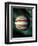 Jupiter And Earth, Artwork-Victor Habbick-Framed Premium Photographic Print