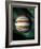 Jupiter And Earth, Artwork-Victor Habbick-Framed Photographic Print