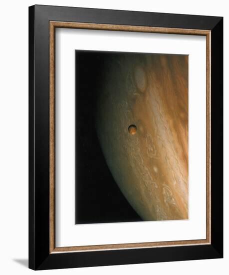 Jupiter and Io, One of its Moons, 1979-null-Framed Giclee Print