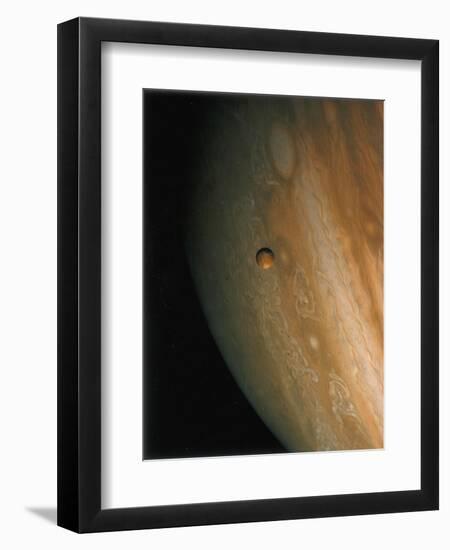 Jupiter and Io, One of its Moons, 1979-null-Framed Giclee Print