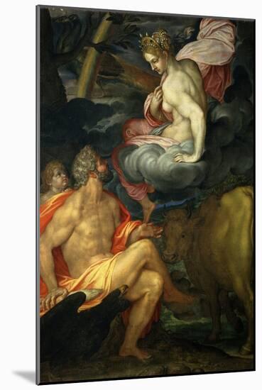 Jupiter and Juno-Ambrogio Figino-Mounted Giclee Print