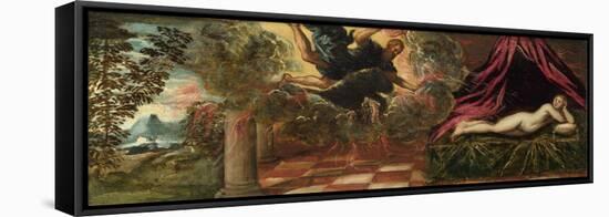 Jupiter and Semele, Ca 1545-Jacopo Tintoretto-Framed Premier Image Canvas